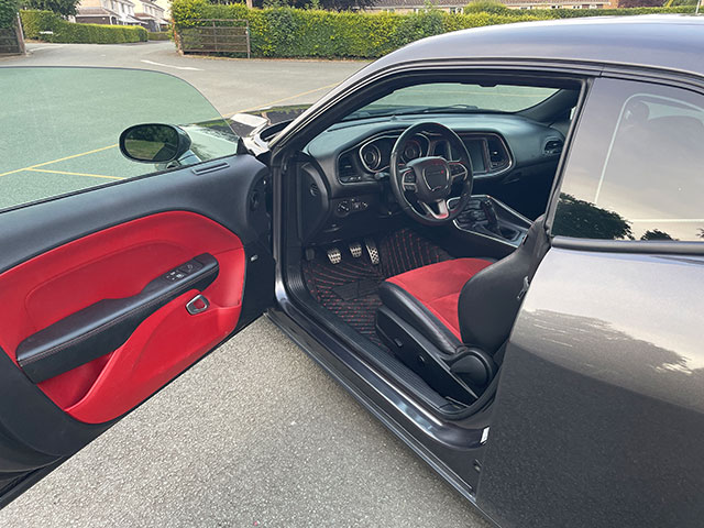 Interior driver side